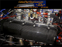 Tablet Screenshot of carbonfibervalvecovers.com